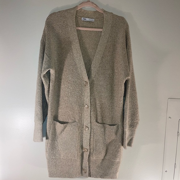 Zara Sweaters Zara Long Cardigan Poshmark